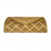 Golden Ethnic Festive Handmade Women’s Clutch