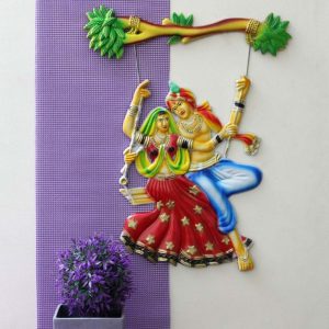 Radha Krishna Sawariya Wall Hanging