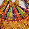 Pure Cotton Chaniya Choli with Embroidery and Mirror Work