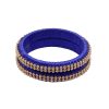 Silk Thread Bangles Blue