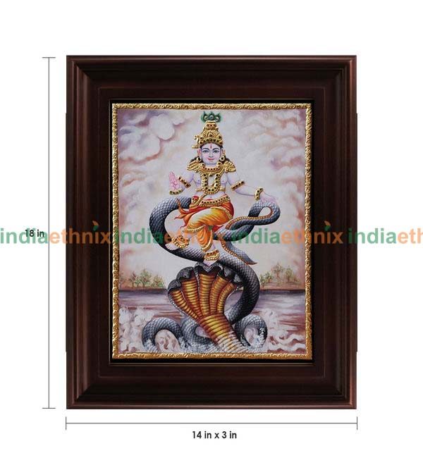 Tanjore Painting Kalinga Narthanam