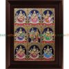 Tanjore Painting Ashta LakshmiTanjore Painting Ashta Lakshmi