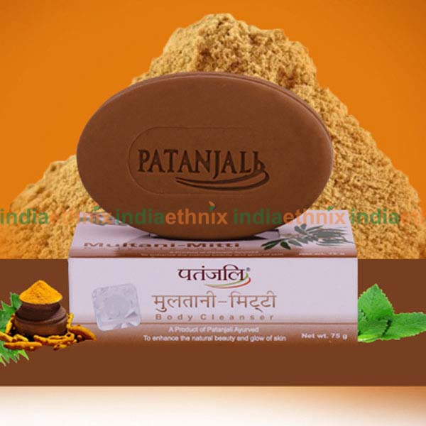 Patanjali Multani Mitti Body Cleanser 75gms – 10 Set