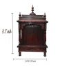 Rose Wood Puja Mandir 3ft