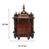 Rosewood Carved Puja Mandir 2ft