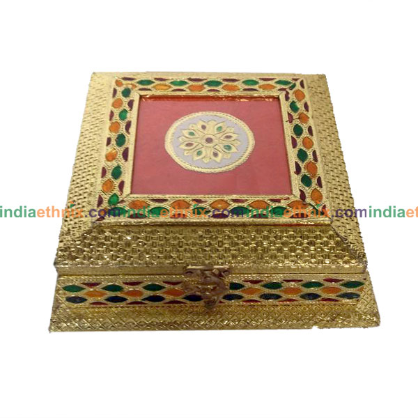 Designer Mukhvas Box-20x20cm