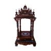 Intricate Carved Rose Wood Puja Mandir 4ft