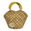 Ethnic & Fashionable Handmade Fancy Hand Bag (gold)