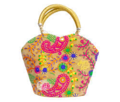 Handmade Embroidery Hand Bag