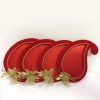 Sweets and Fruits Packing Tray – Red