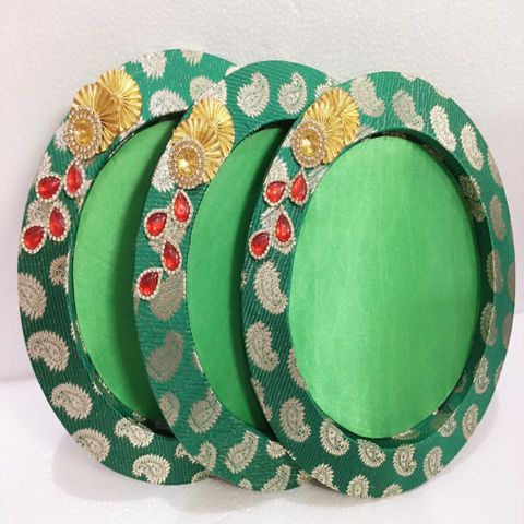 Trousseau Packing Tray Green