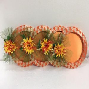 Trousseau Packing Tray Orange