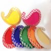 Mango Shaped Wedding Trays With Banaras Silk