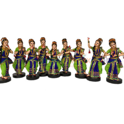 Kuchipudi Dancing Dolls-Navarasa